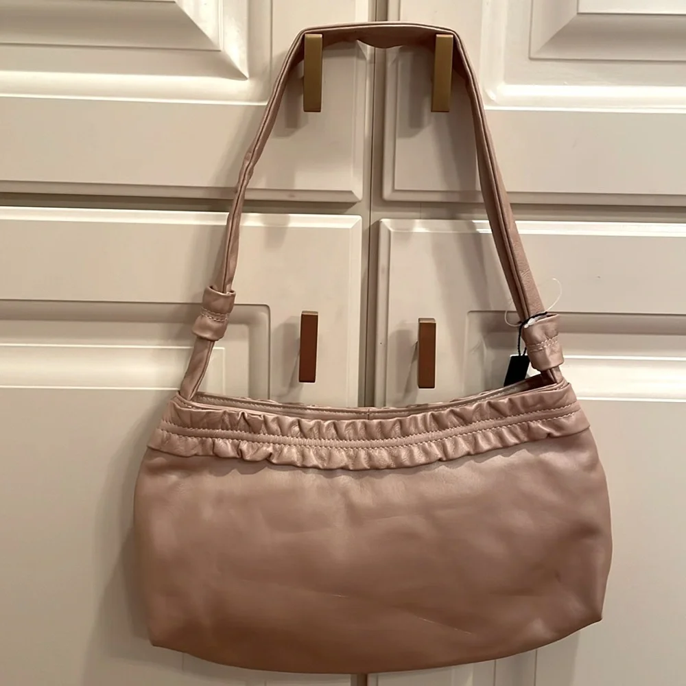 Marco Buggiani NEW rose gold leather bag - Picture 3 of 5